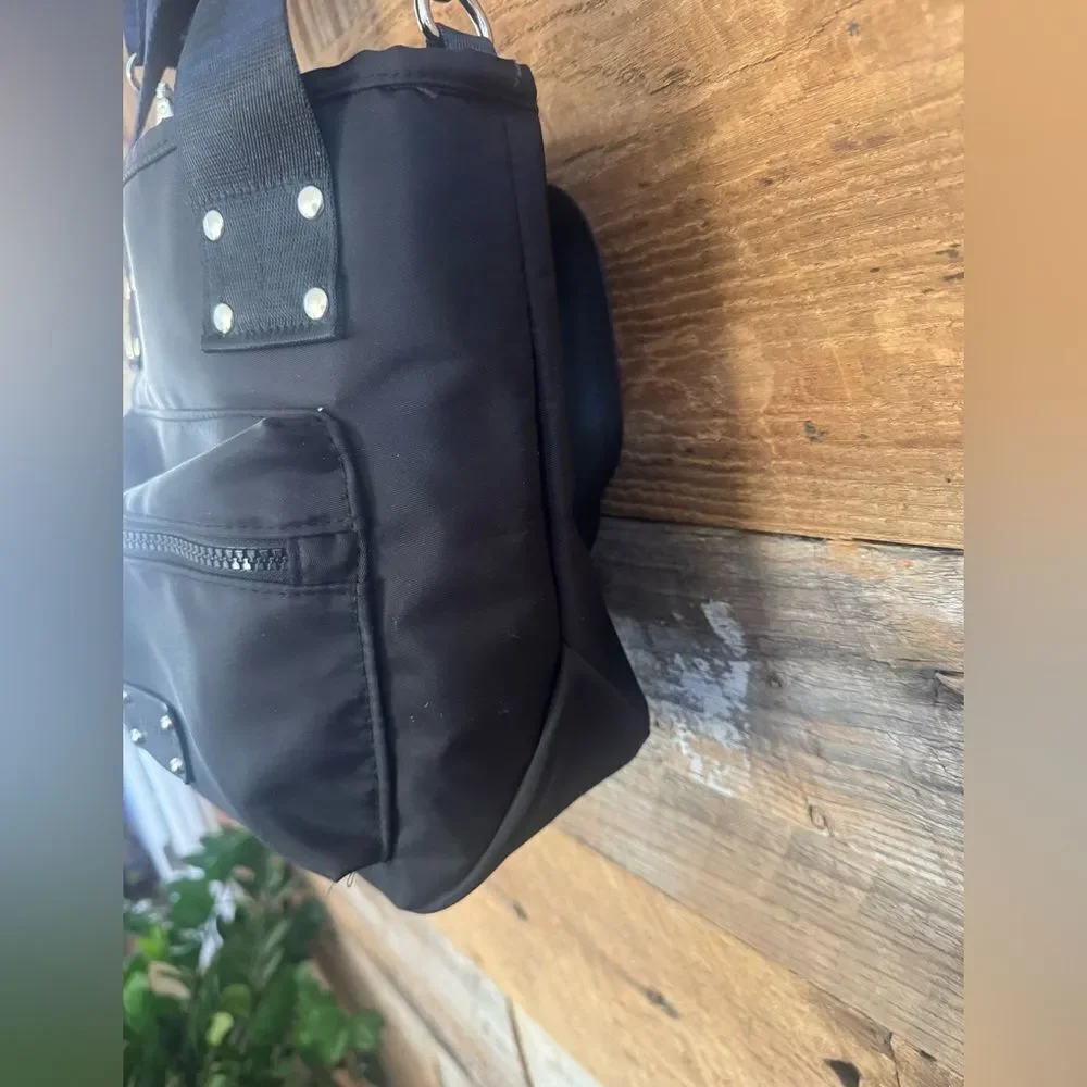 🖤 BearPaw Black Convertible Crossbody/Mini Tote 🖤 EUC